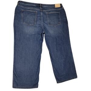 Seven 7 Womens Loose Straight Fit Cropped  Jeans Size 22W measures EUC